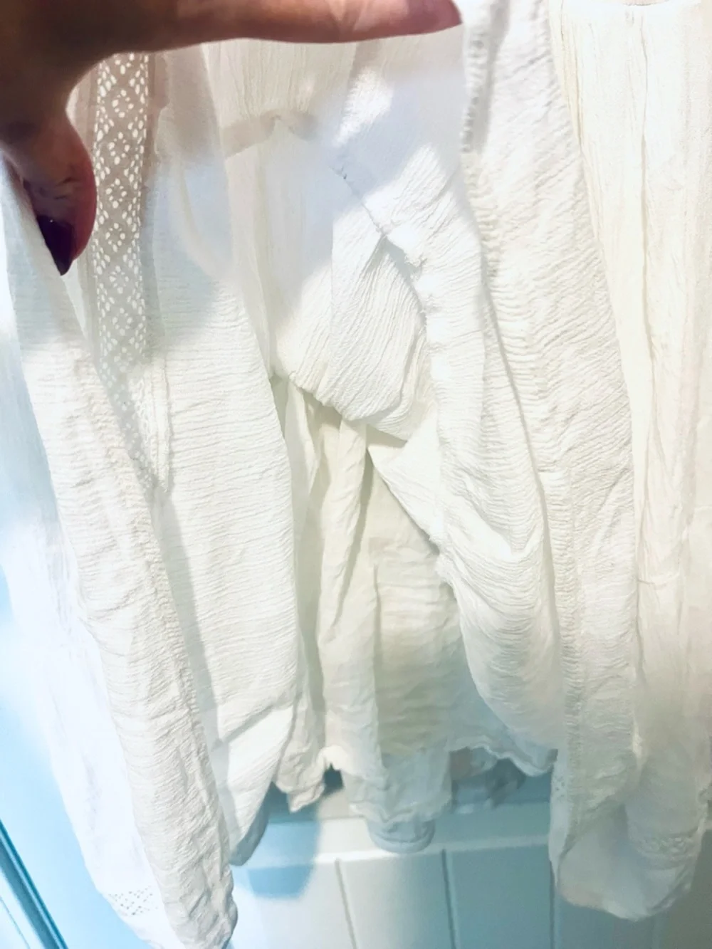 O’Neill White Sleeveless Sundress - Small - Picture 3 of 5